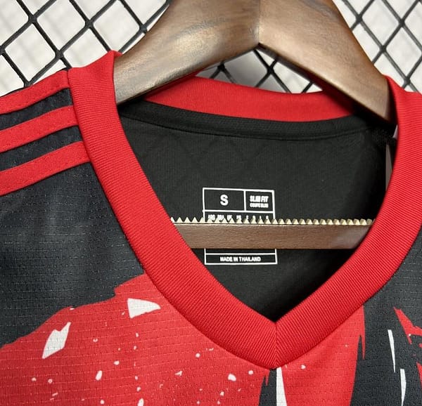 2024 Japan Dragon Ball Goku Red/Black Jersey - Image 8