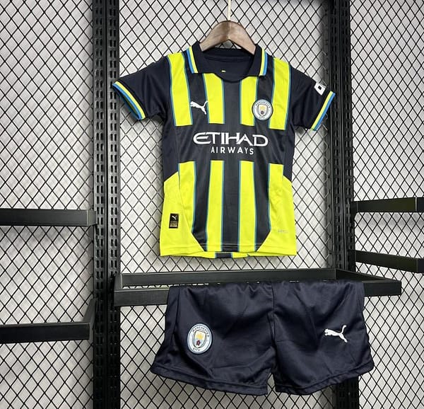 24/25 Kids Manchester City Away Jersey - Image 6