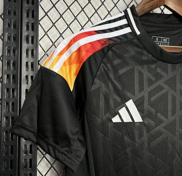 2024 Germany Black Pre-match Training Jersey - Image 3