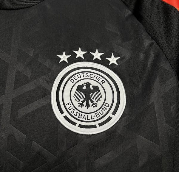 2024 Germany Black Pre-match Training Jersey - Image 4