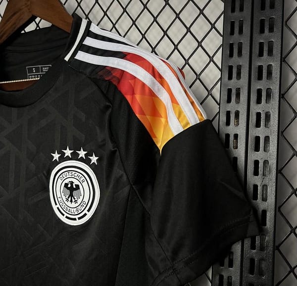 2024 Germany Black Pre-match Training Jersey - Image 6