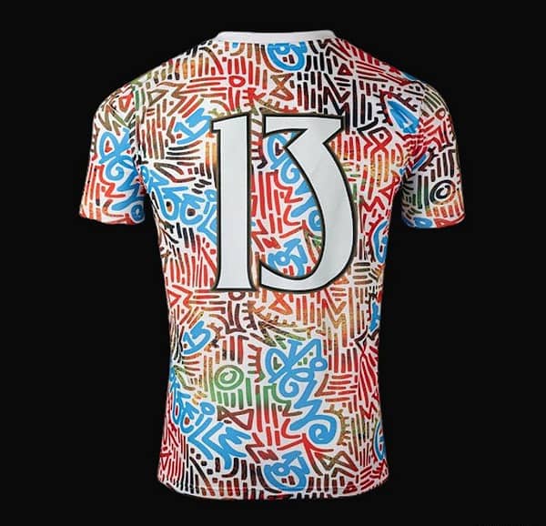 24/25 Olympique Marseille Africa White Special Pre-Match Jersey - Image 2
