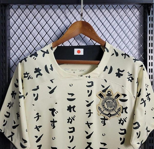 22/23 Corinthians Third Japan 10 Years Yellow Jersey - Image 9