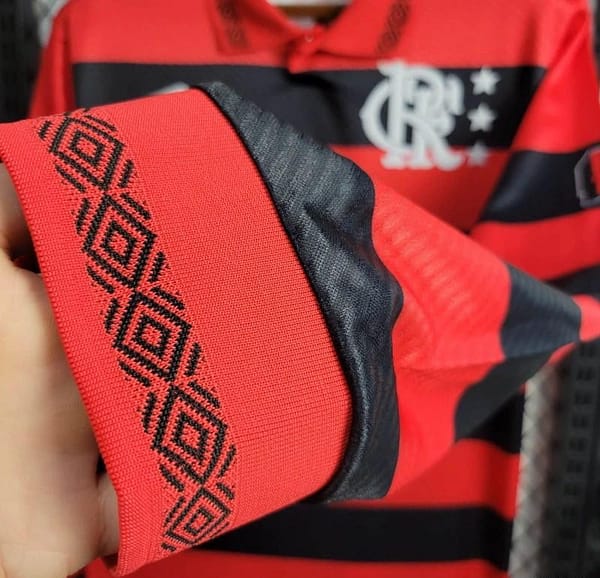 Retro 94/95 Flamengo Home Long Sleeve Jersey - Image 3