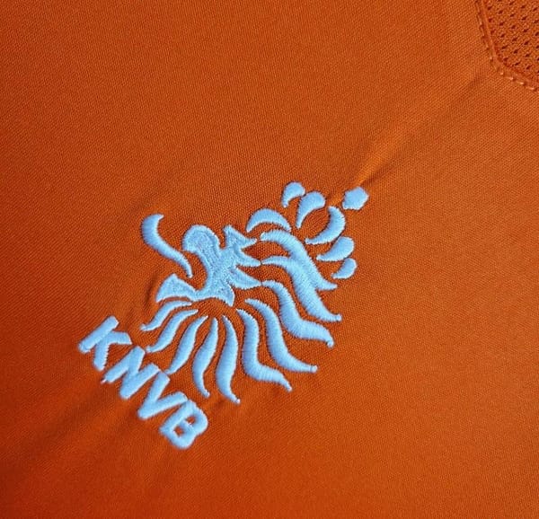 Retro 2004 Netherlands Home Jersey - Image 3
