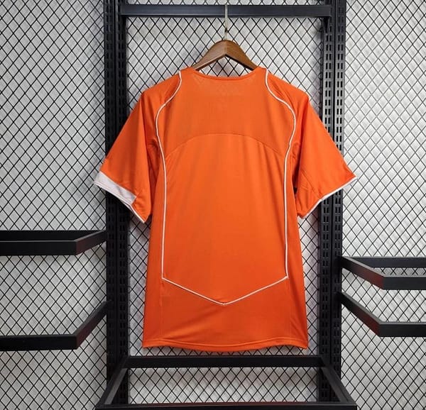Retro 2004 Netherlands Home Jersey - Image 6