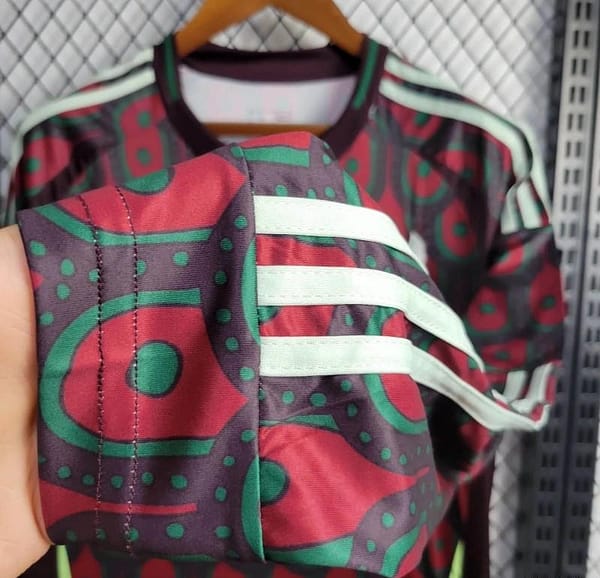 2024 Mexico Home Long Sleeve Jersey - Image 7