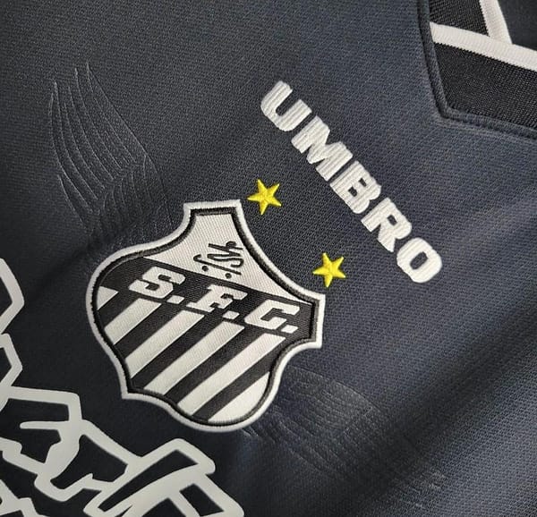 22/23 Santos Black Limited Edition Jersey - Image 2