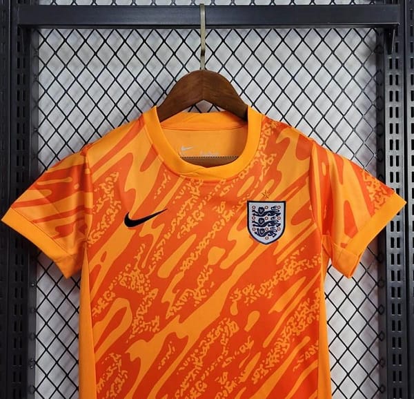 2024 KIDS England Goalkeeper Yellow Jersey - Image 6
