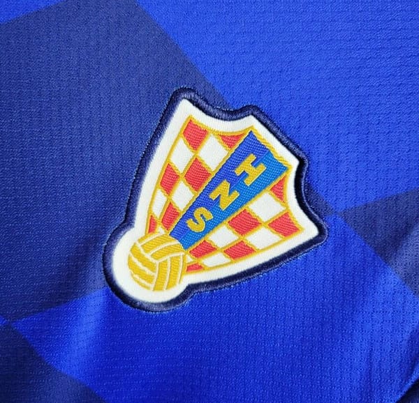 2024 KIDS Croatia Away Blue Jersey - Image 2
