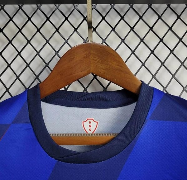 2024 KIDS Croatia Away Blue Jersey - Image 6