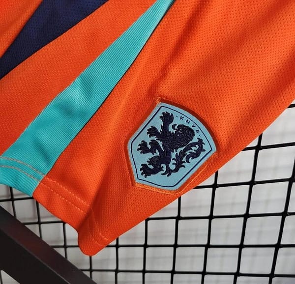 2024 KIDS Netherlands Home Jersey - Image 4