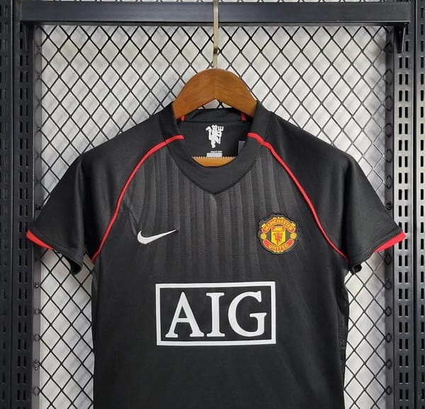 Retro KIDS 07/08 Manchester United Away 16-28 Jersey - Image 3