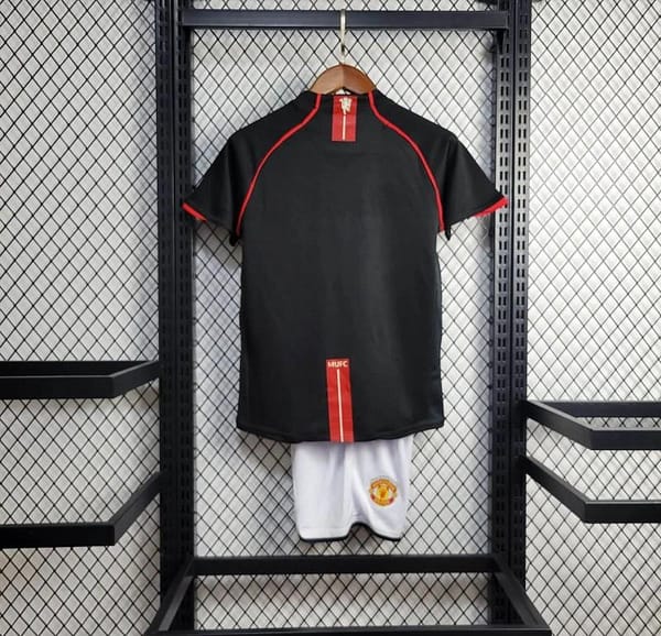 Retro KIDS 07/08 Manchester United Away 16-28 Jersey - Image 5