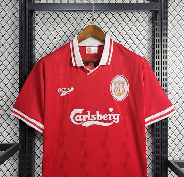 Retro 1996/97 Liverpool Home Jersey - Image 2