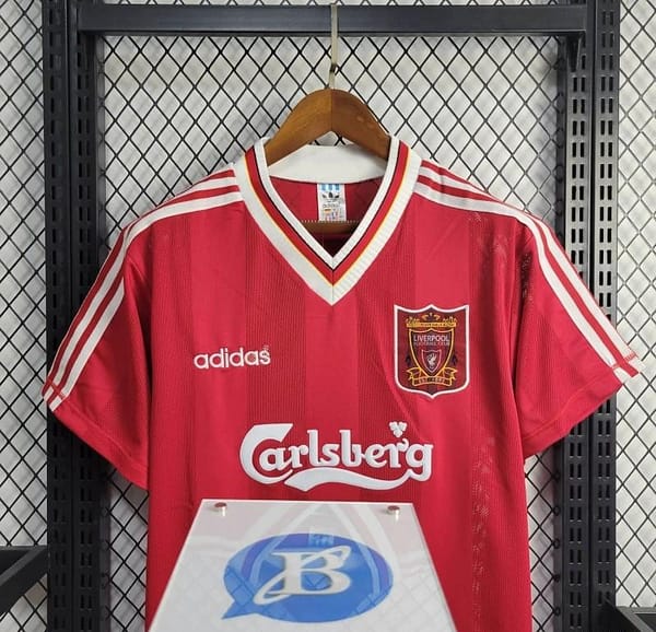 Retro 1995/96 Liverpool Home Jersey - Image 10