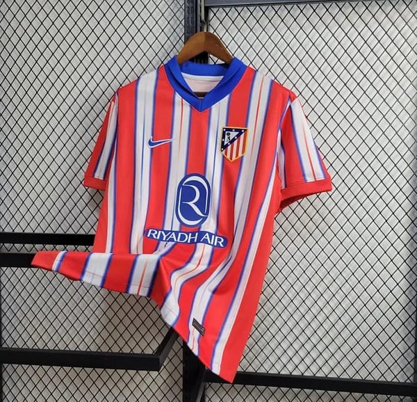 24/25 Atletico Madrid Home Jersey - Image 8