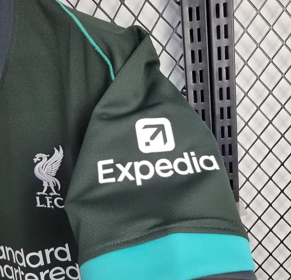 24/25 Liverpool Away Black Jersey - Image 5