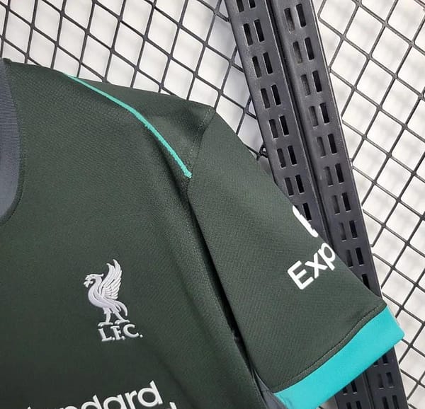 24/25 Liverpool Away Black Jersey - Image 7