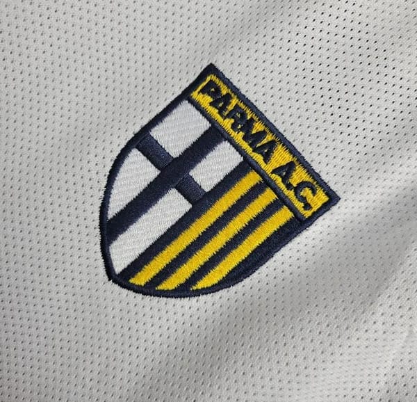 Retro 03/04 Parma Calcio Away White Jersey - Image 4