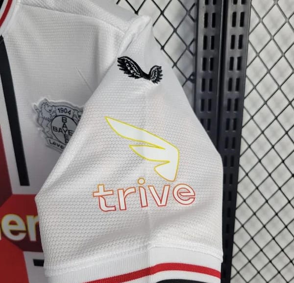 24/25 Bayer 04 Leverkusen Away White Jersey - Image 4