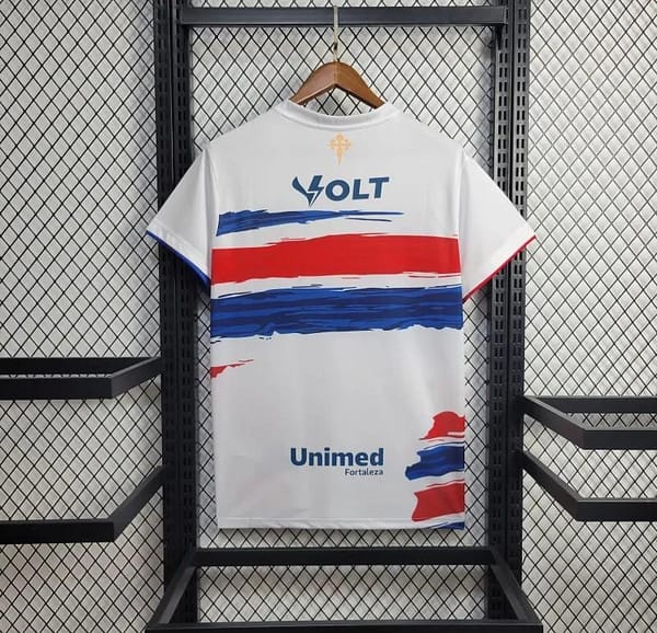 24/25 Fortaleza Blue/Red Stripe Special Jersey - Image 2
