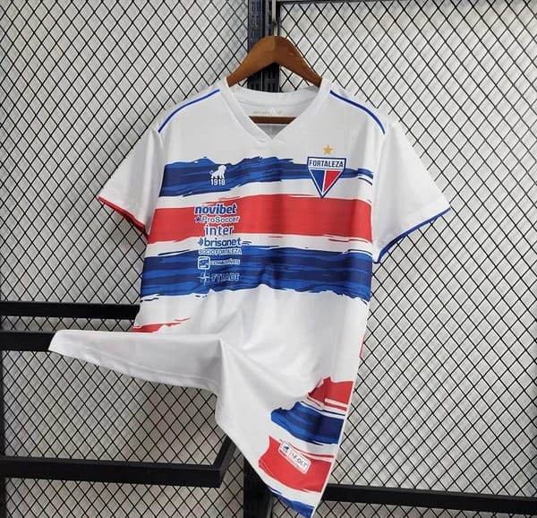 24/25 Fortaleza Blue/Red Stripe Special Jersey - Image 5
