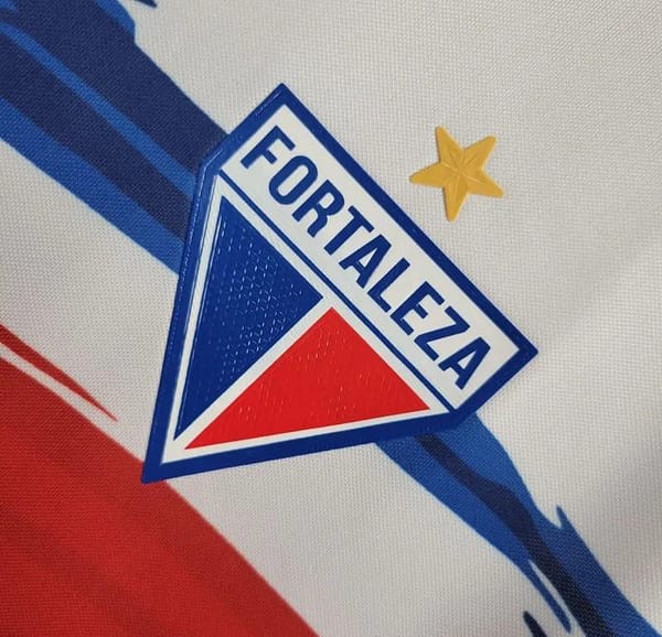 24/25 Fortaleza Blue/Red Stripe Special Jersey - Image 6