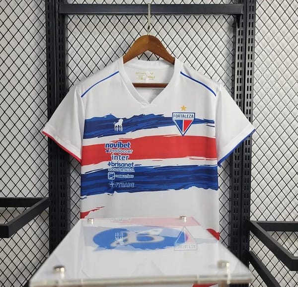 24/25 Fortaleza Blue/Red Stripe Special Jersey - Image 7