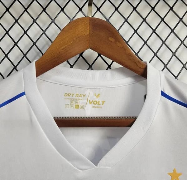 24/25 Fortaleza Blue/Red Stripe Special Jersey - Image 8