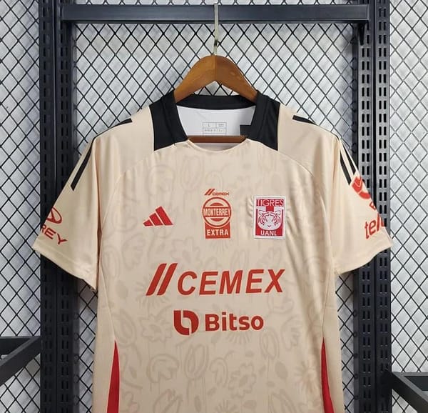 24/25 Tigres UANL Earth Day 2024 Beige Jersey - Image 2