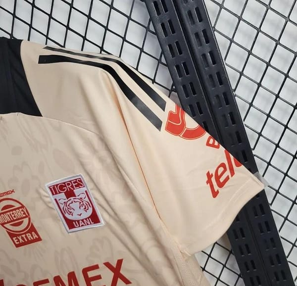 24/25 Tigres UANL Earth Day 2024 Beige Jersey - Image 6