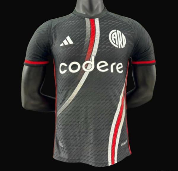 Player Version 24/25 River Plate Away Black Jersey