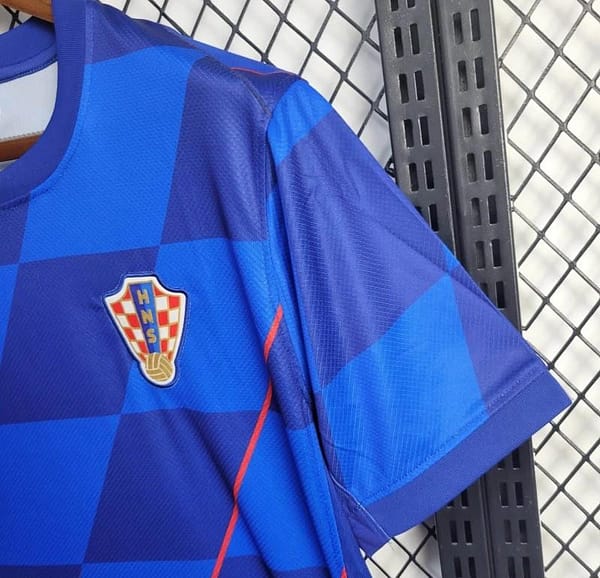 2024 Croatia Away Blue Jersey - Image 3