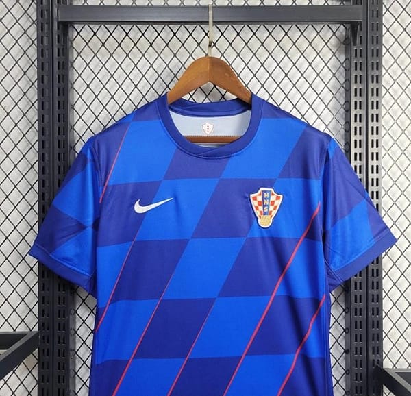 2024 Croatia Away Blue Jersey - Image 7