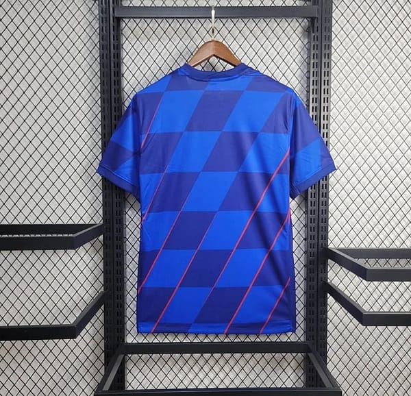 2024 Croatia Away Blue Jersey - Image 8