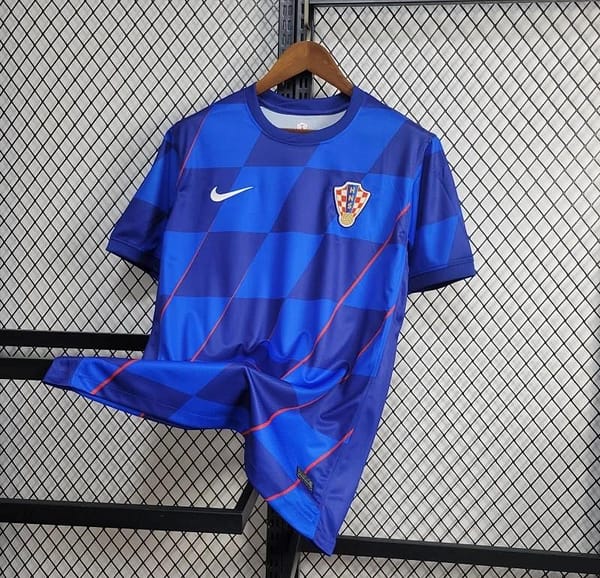 2024 Croatia Away Blue Jersey - Image 10