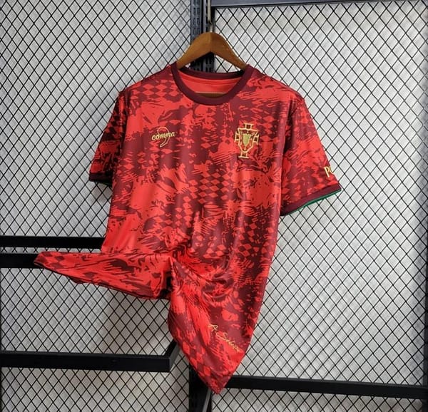 2024 Portugal Comma Red Special Jersey - Image 3