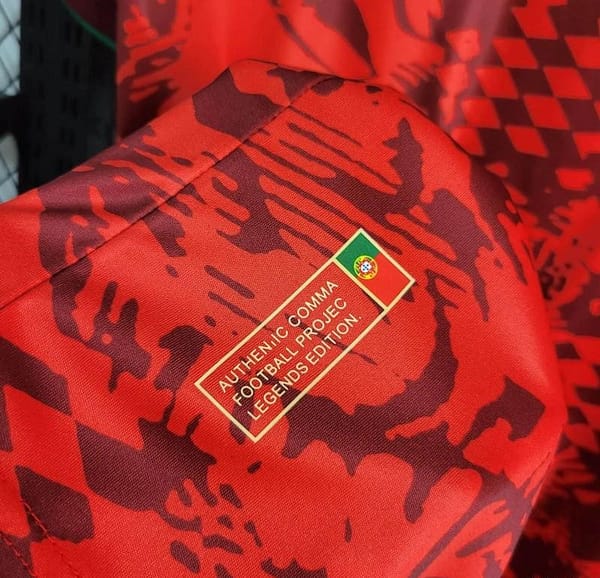 2024 Portugal Comma Red Special Jersey - Image 4
