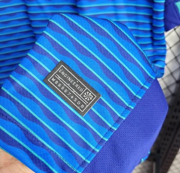 2024 Brazil Away Blue Jersey - Image 7