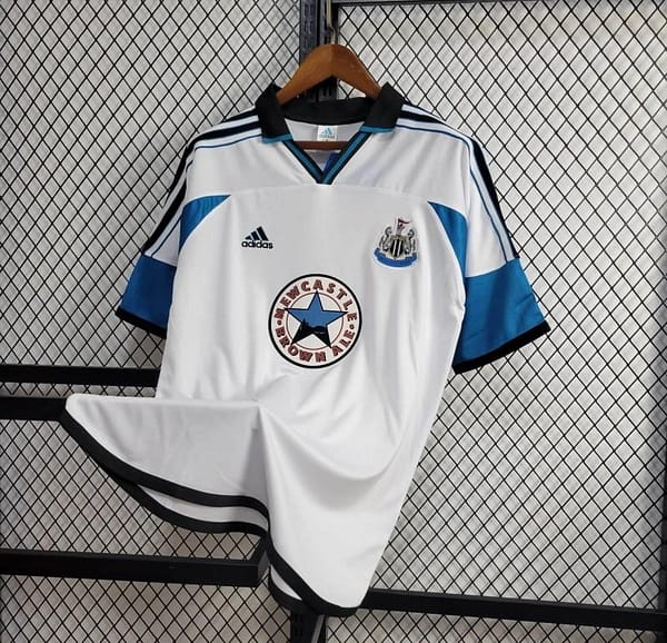 Retro 99/00 Newcastle United Away White Jersye - Image 7