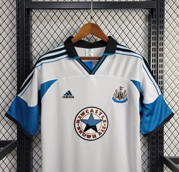 Retro 99/00 Newcastle United Away White Jersye - Image 8