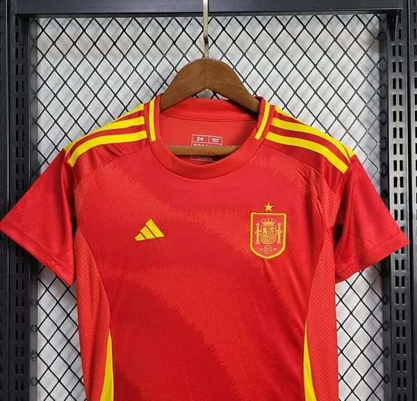 2024 Kids Spain Home Jersey - Image 3