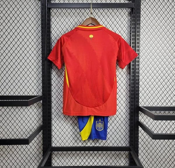 2024 Kids Spain Home Jersey - Image 8
