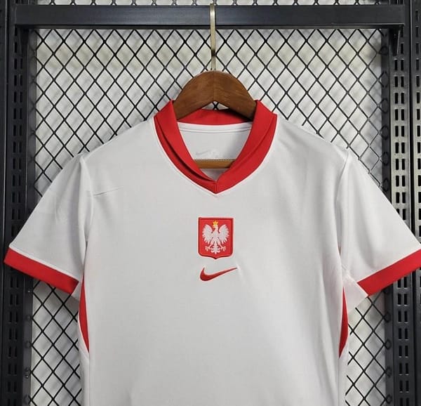 2024 Kids Poland Home Jersey - Image 2