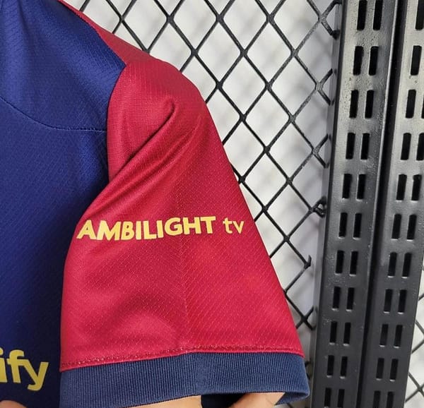 24/25 Kids Barcelona Home Jersey - Image 3