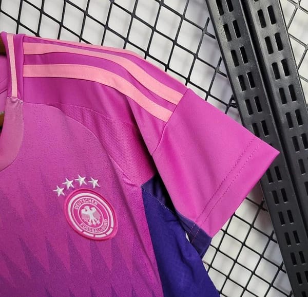 2024 Women Germany Away Purple Jersey - Image 2
