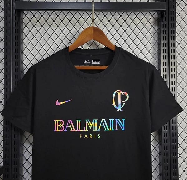 24/25 Corinthians x Balmain Black Jersey - Image 5