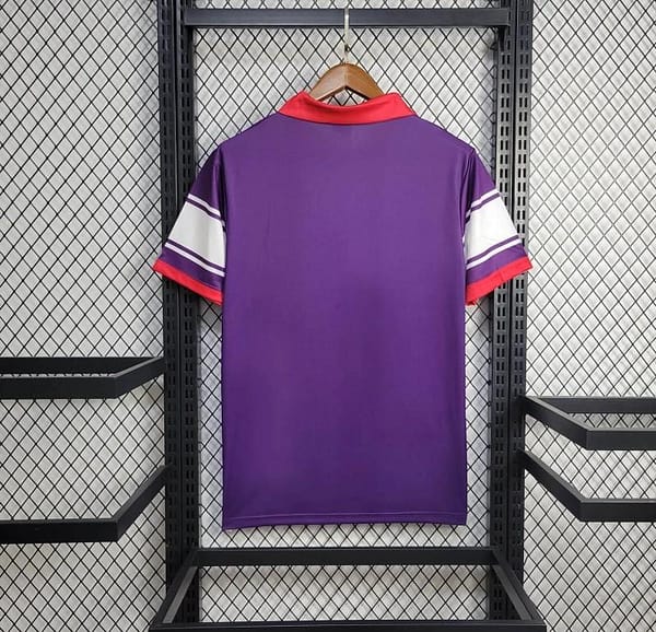 Retro 84/85 ACF Fiorentina Home Jersey - Image 4