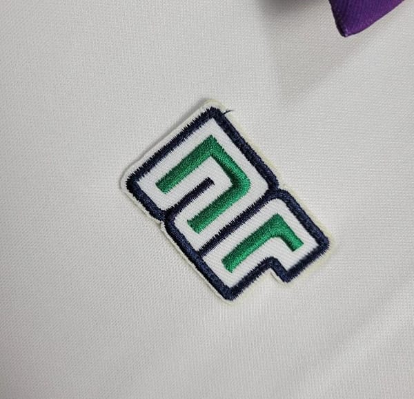 Retro 84/85 ACF Fiorentina Away White Jersey - Image 7